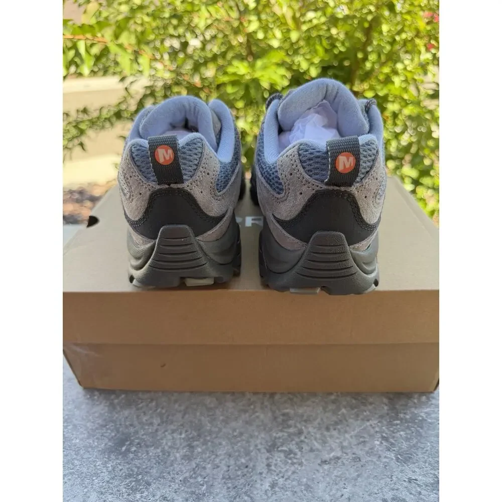 Merrell Women’s Moab 3 Low Hiking Shoes Smoke (Fumee) Size 8 8M NIB